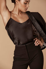Signature Black Jacquard Tuxedo Blazer