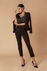 Tuxedo Stretch Tailored Ankle Pant