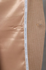 The Estate Camel Pinstripe Blazer