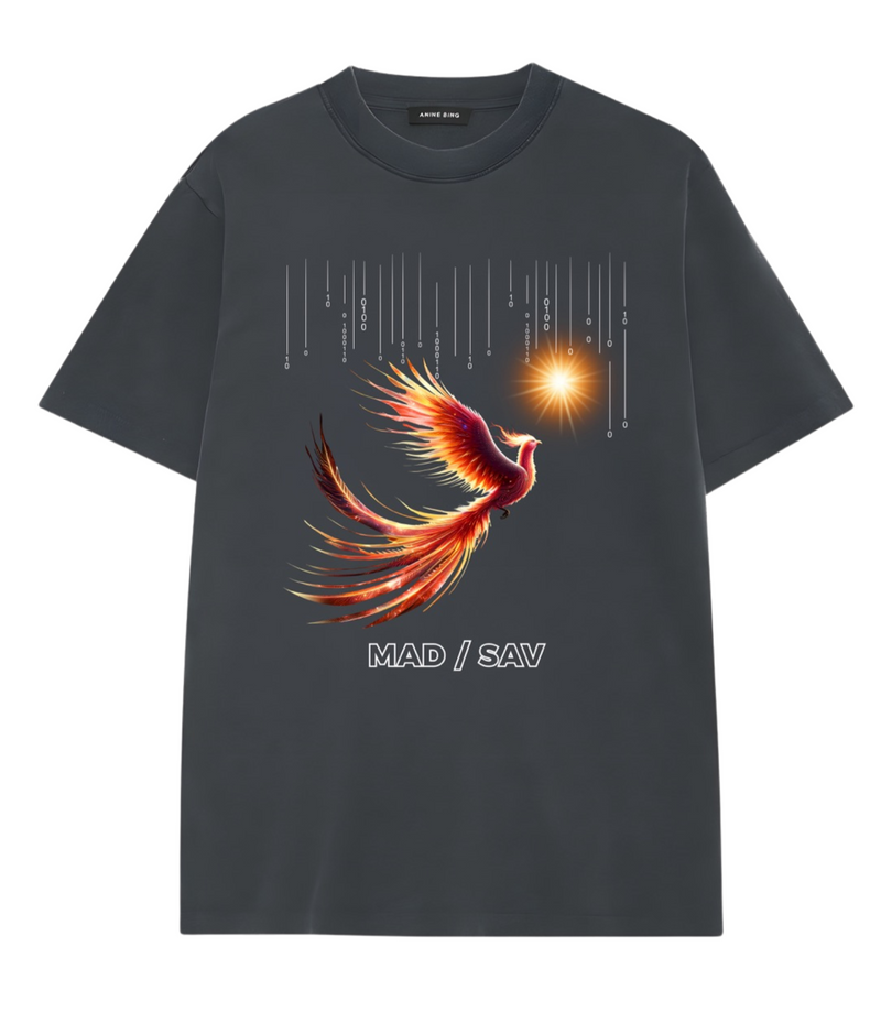 MAD/SAV Rising Phoenix Vintage Tee