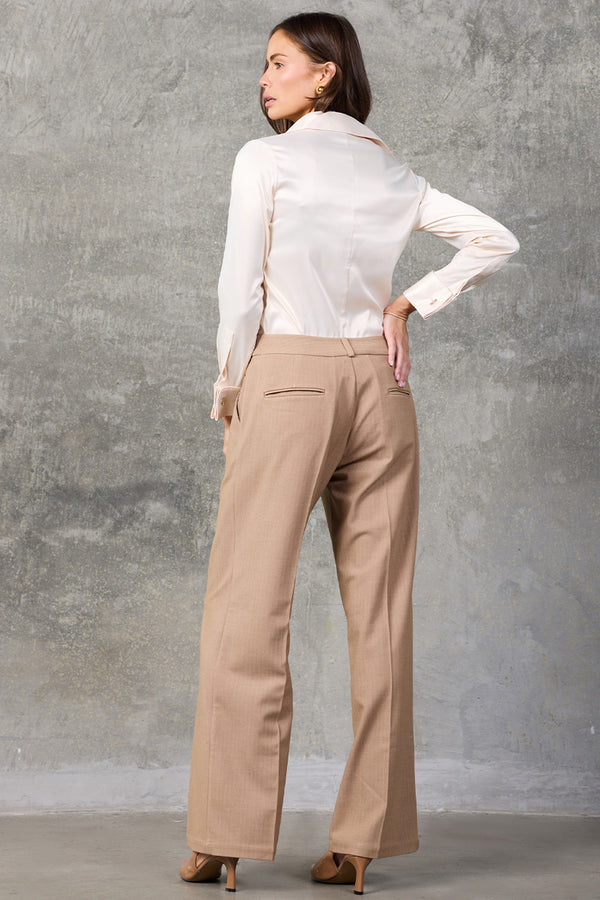 Regent Pleated Satin French Cuff Shirt